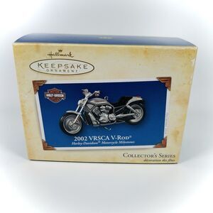 Hallmark Keepsake Harley-Davidson 2002 VRSCA V-ROD 2004 #6 Ornament Series